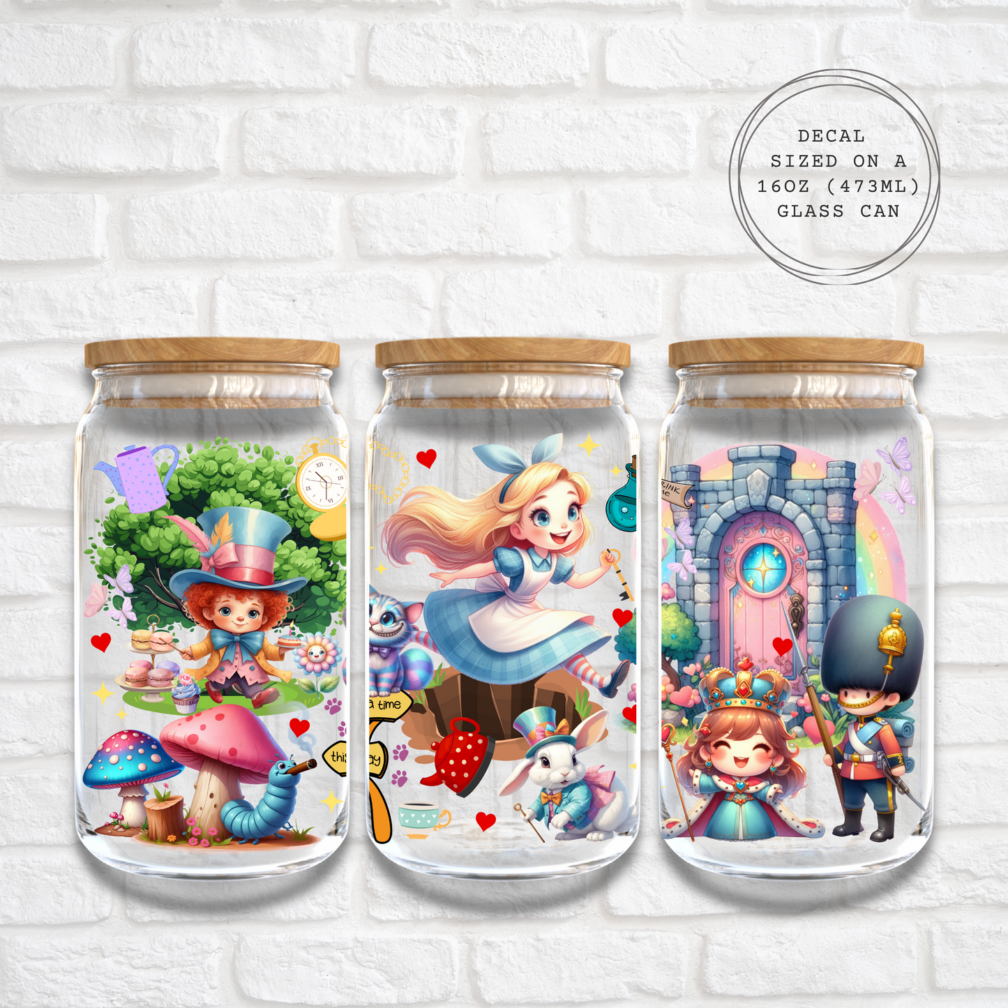 ALICE IN WONDERLAND - 16oz WRAP