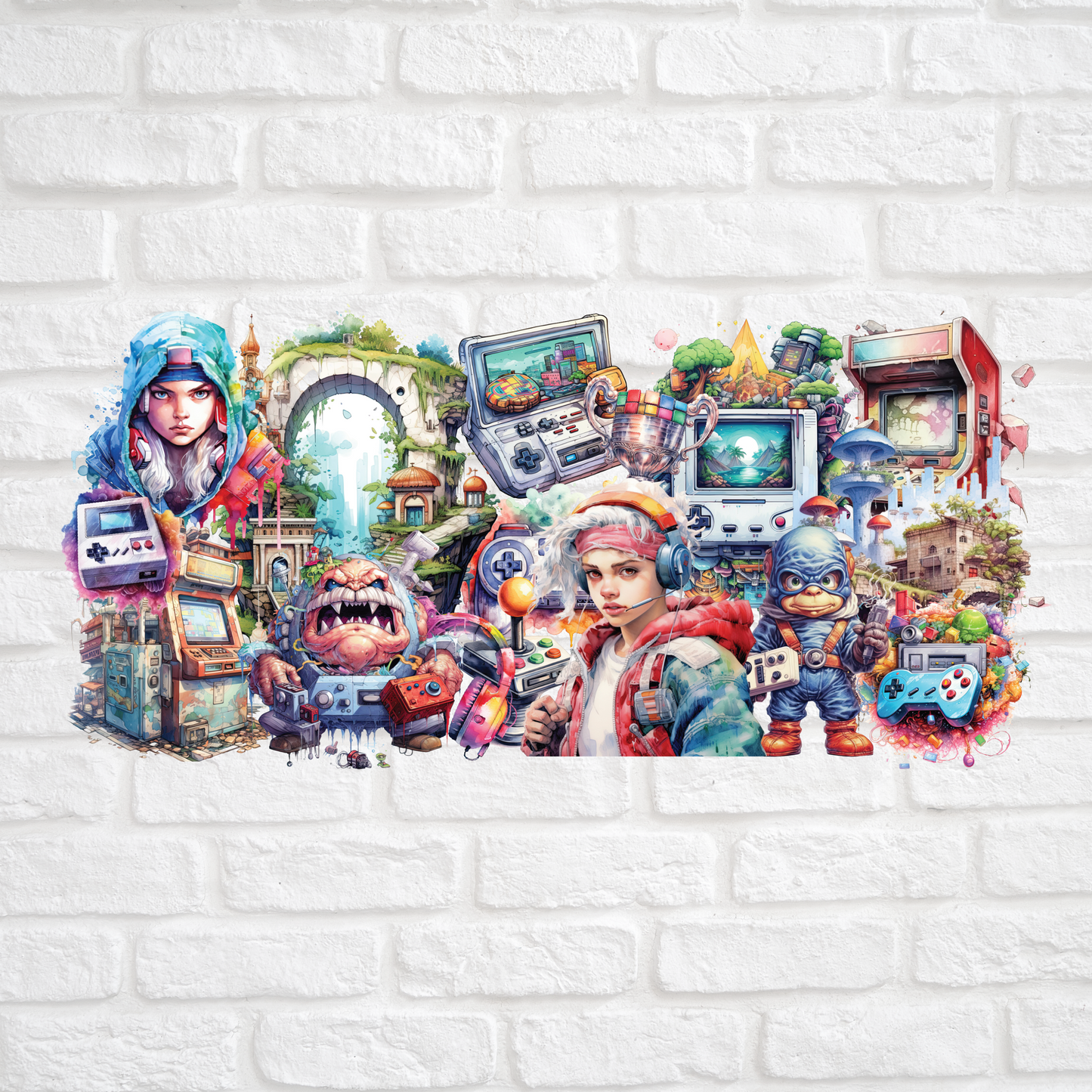 FANTASY GAMER WORLD - 16oz UV DTF WRAP