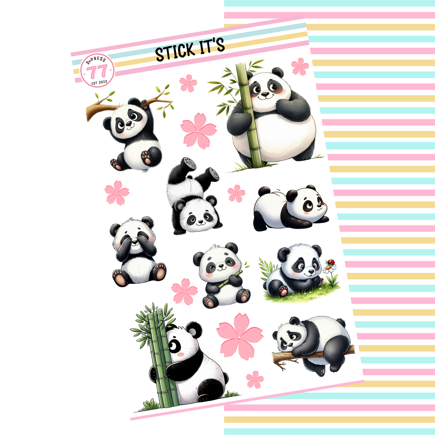 CHERRY BLOSSOM PANDA