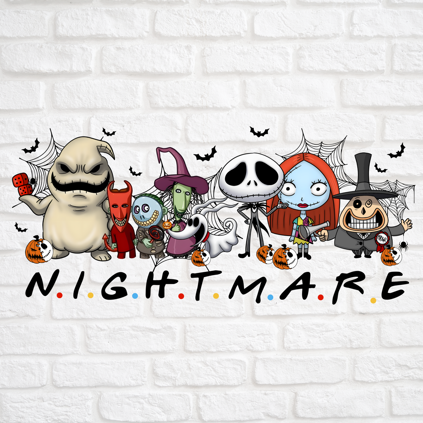 NIGHTMARE (FRIENDS) - UV DTF WRAP