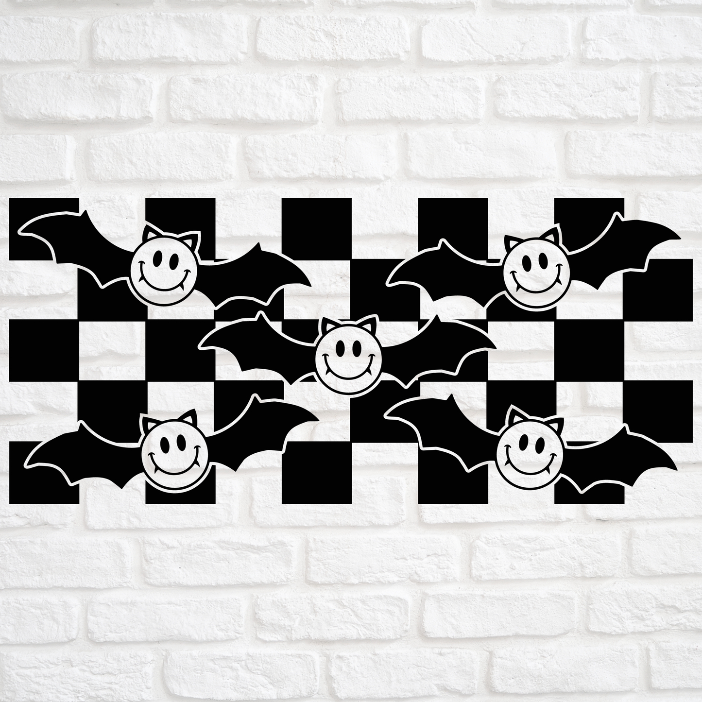 CHECK BAT - UV DTF WRAP