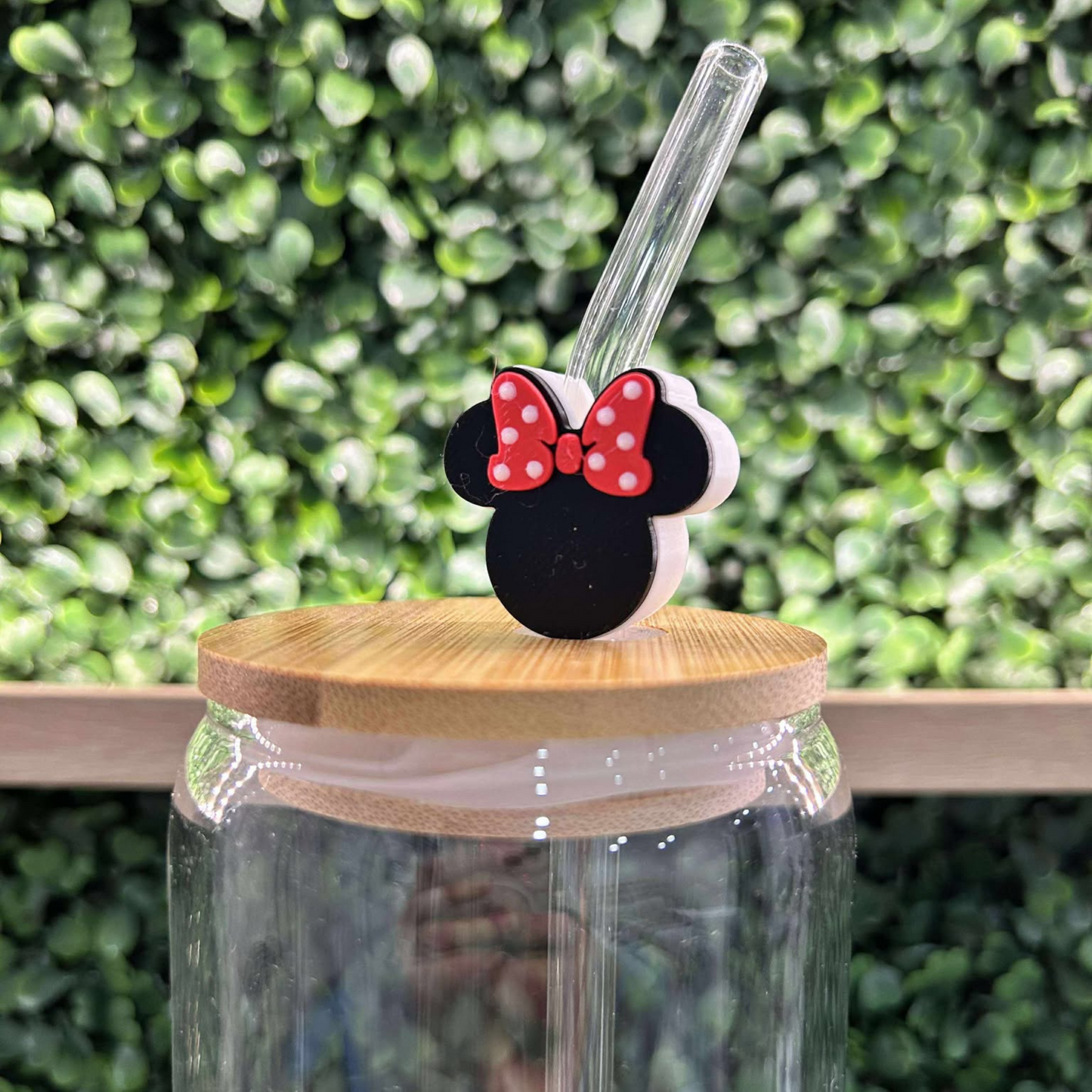 MINNIE EARS STRAW TOPPER