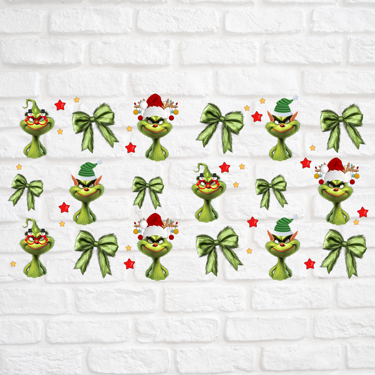 HAPPY GRINCHMAS - 16oz UV DTF WRAP