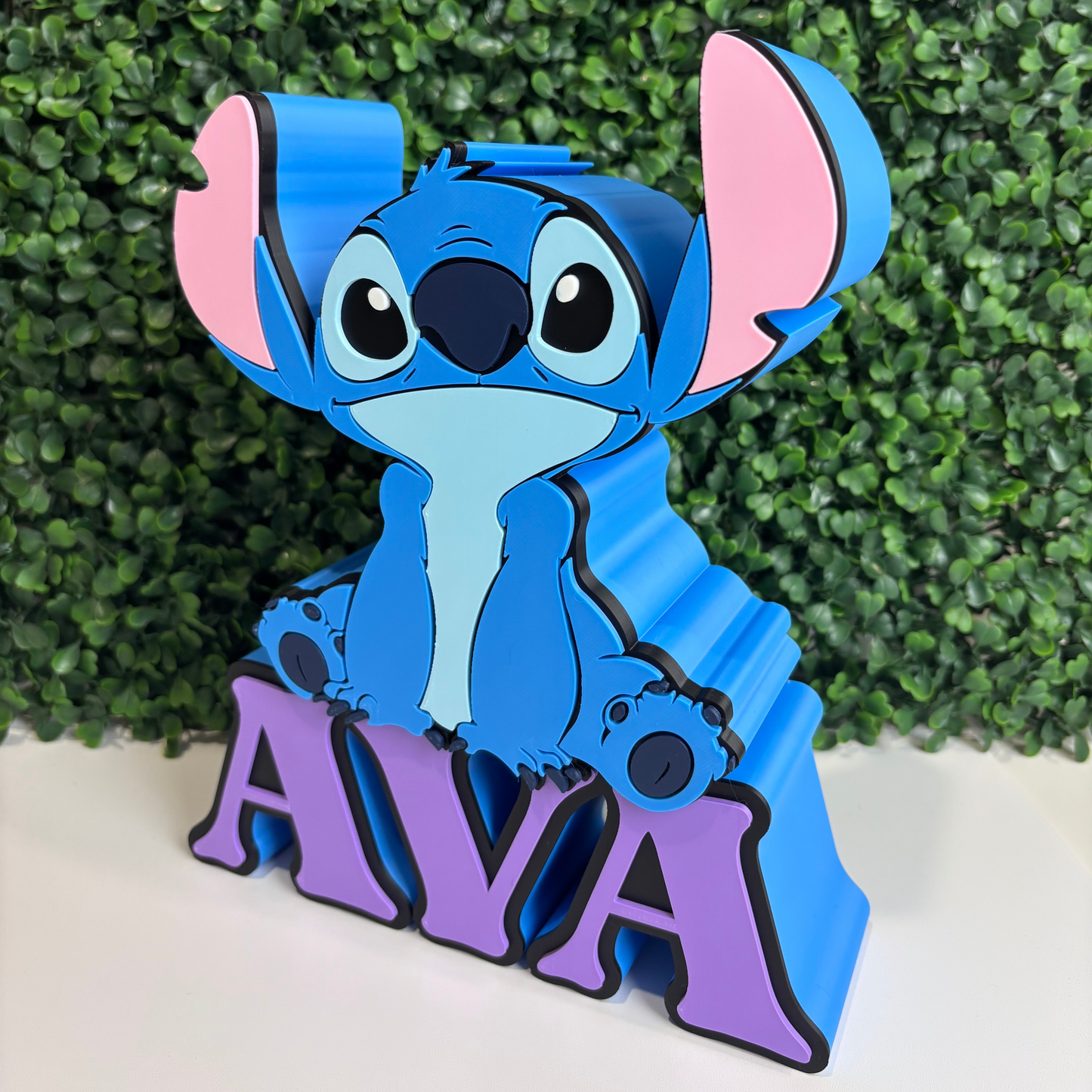 STITCH DESK BUDDY - CUSTOM NAME (made to order)