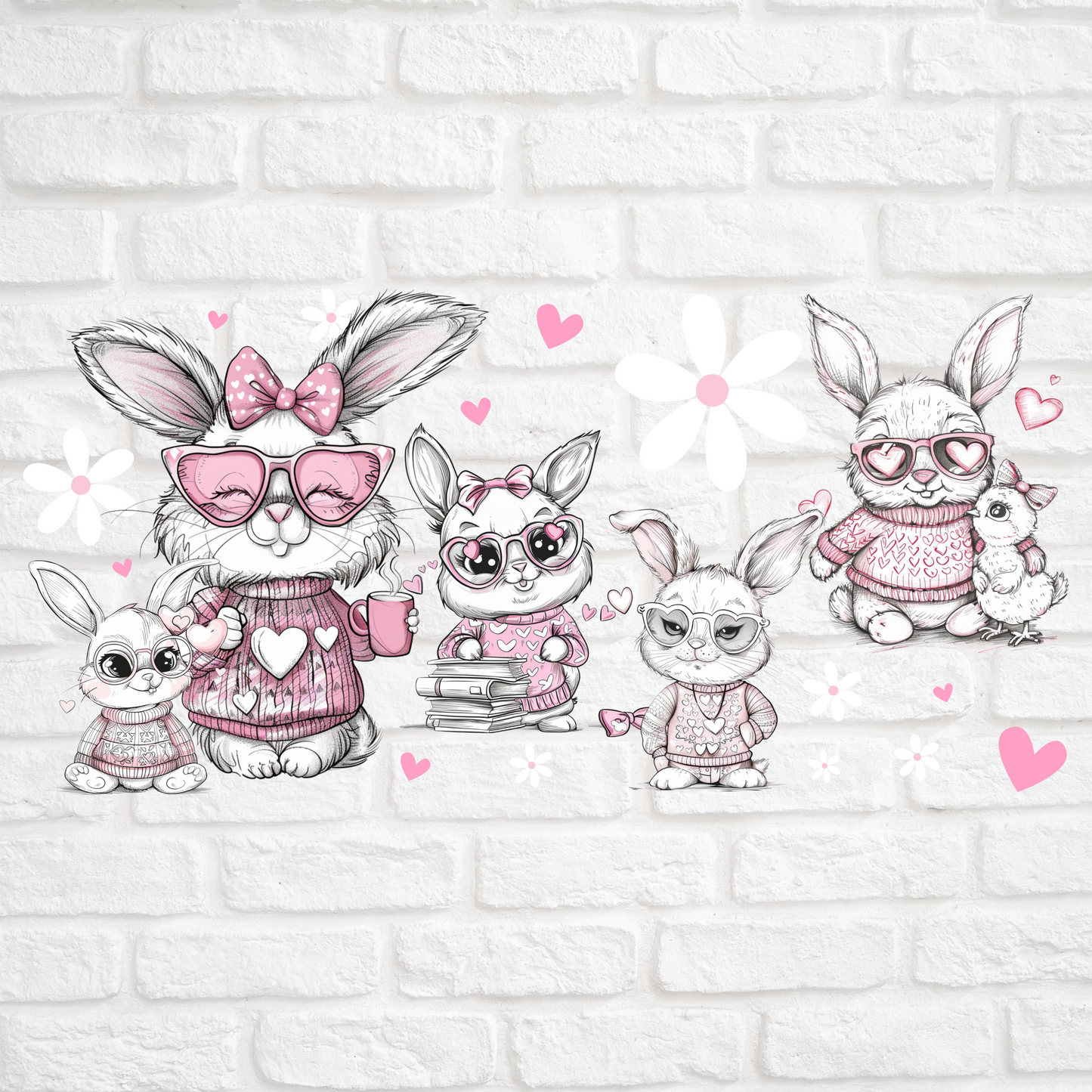 BUNNY BREW - 16oz UV DTF WRAP