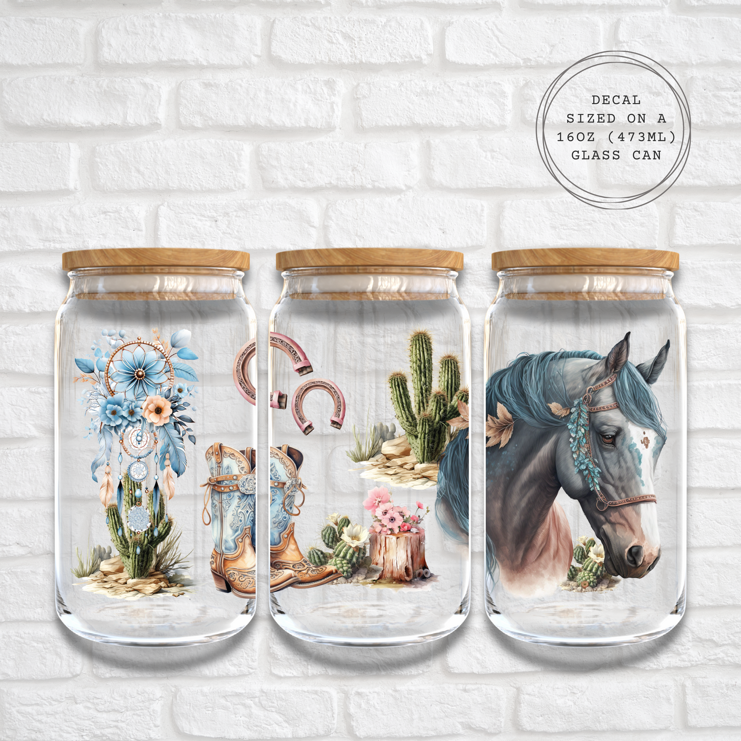 COUNTRY VIBES - 16oz UV DTF WRAP