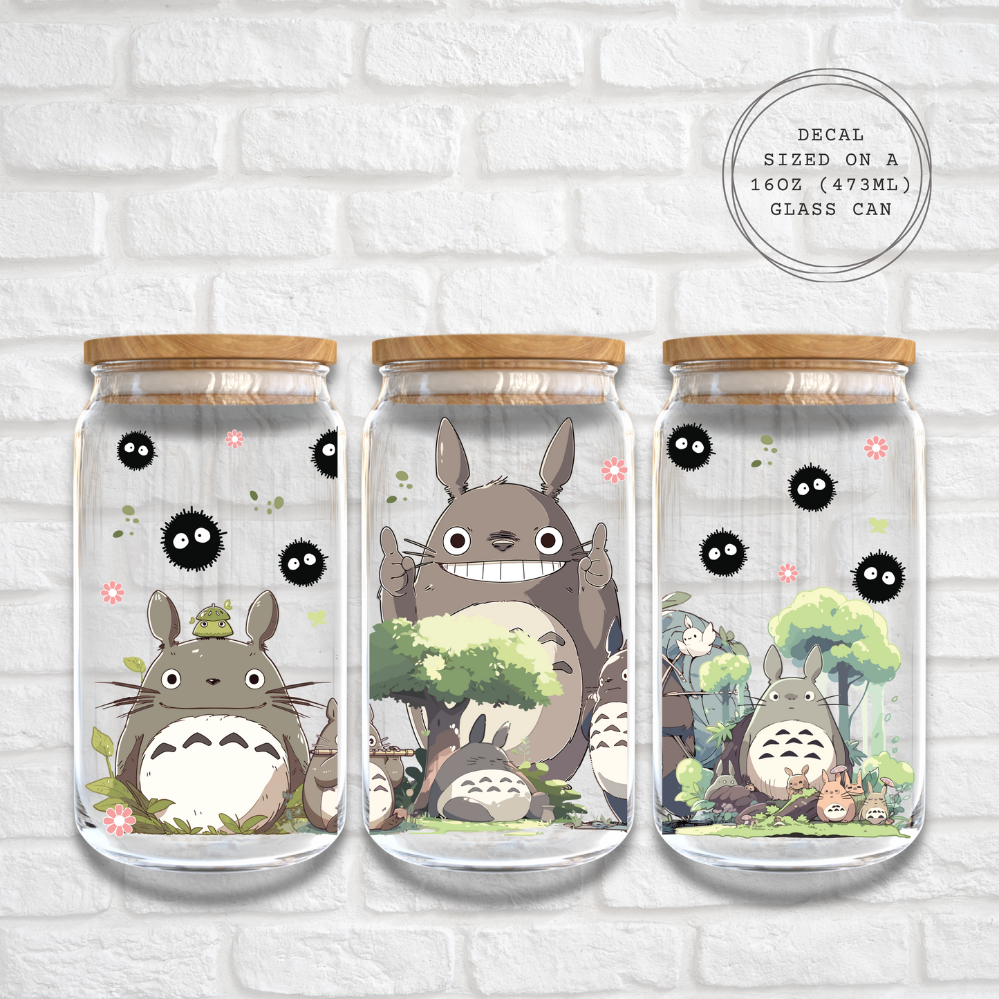TOTORO - 16oz UV DTF WRAP