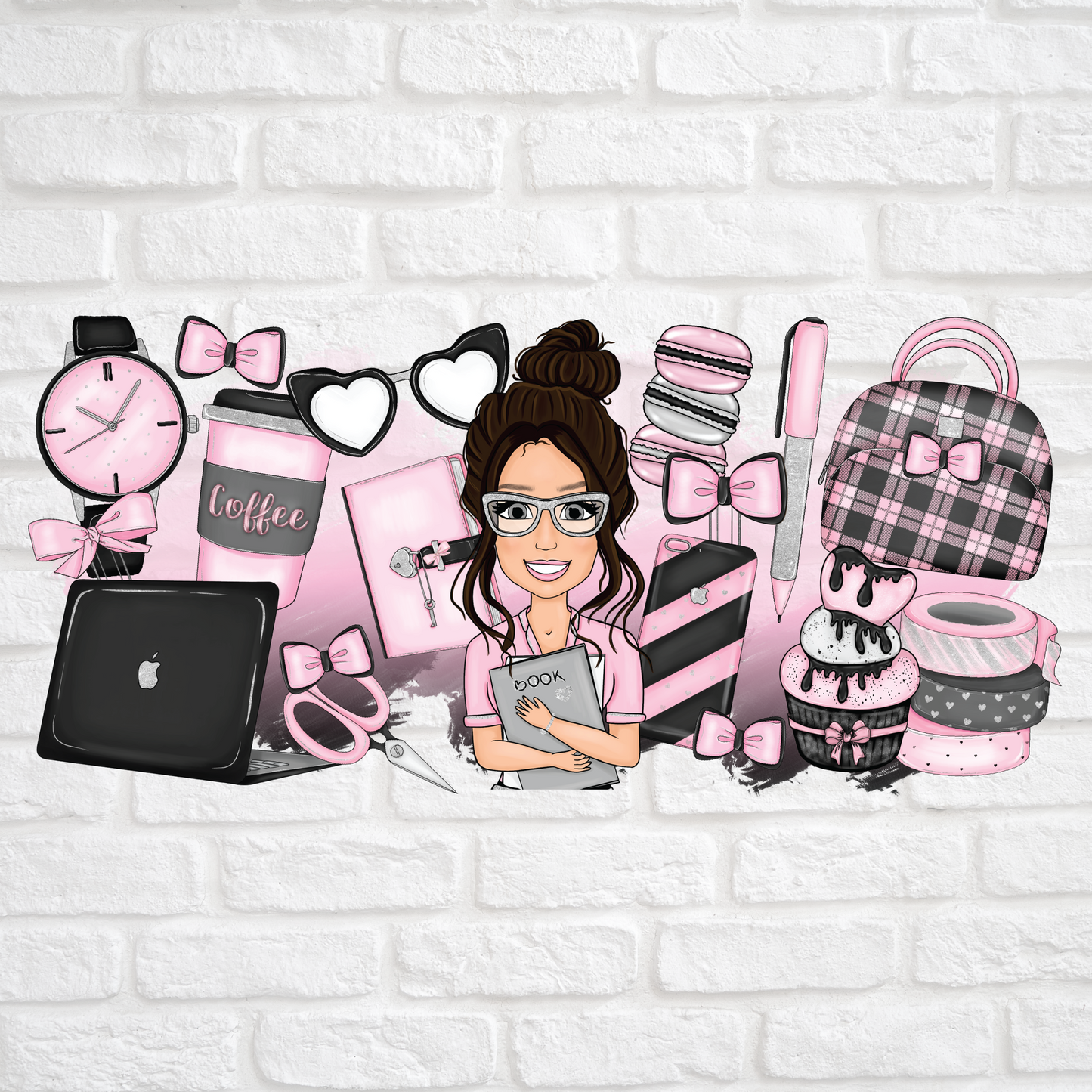 PLANNER GIRL - 16oz UV DTF WRAP