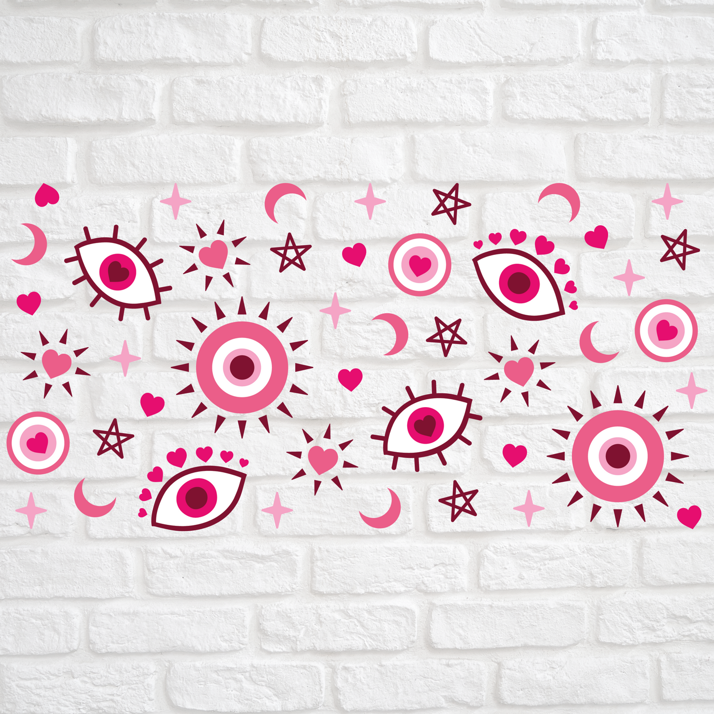 EVIL EYE - 16oz UV DTF WRAP