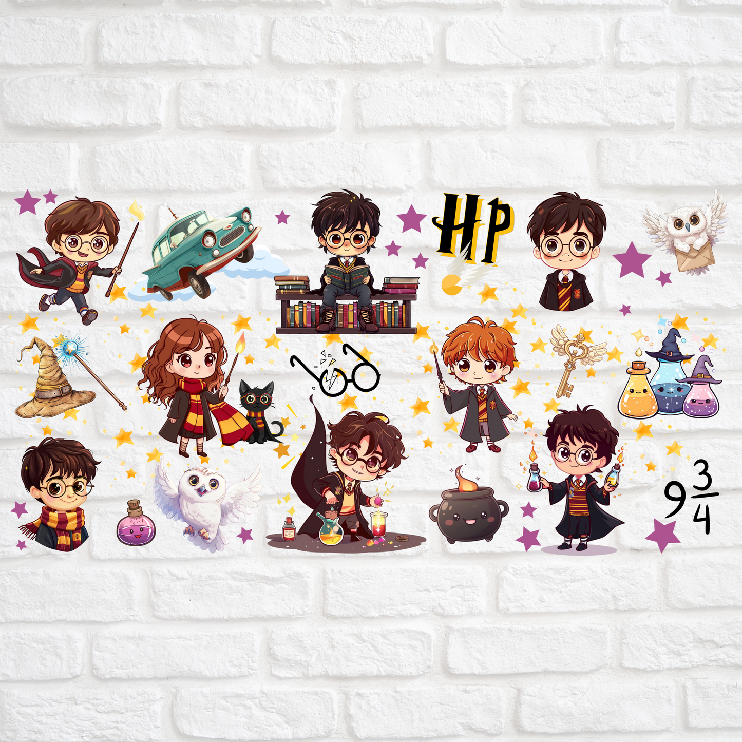 HARRY POTTER - 16oz UV DTF WRAP