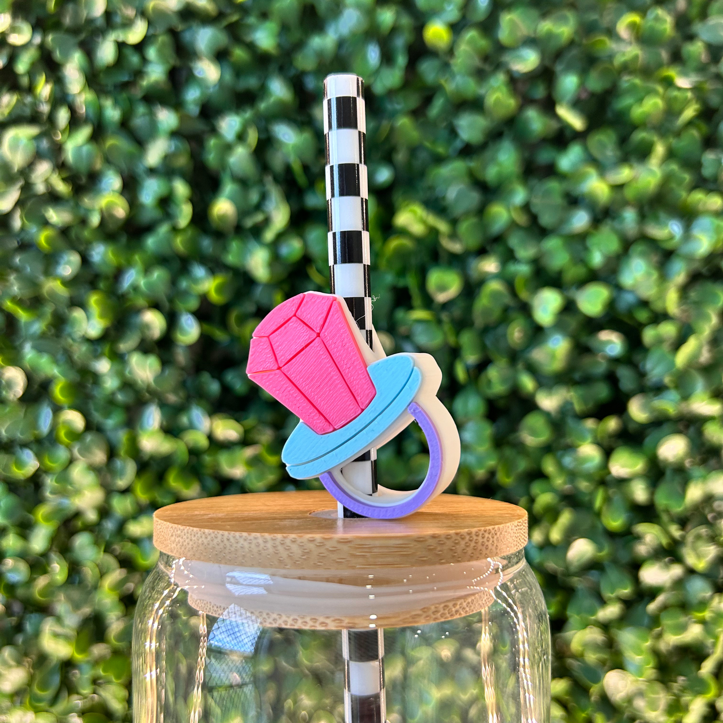 POP RING STRAW TOPPER