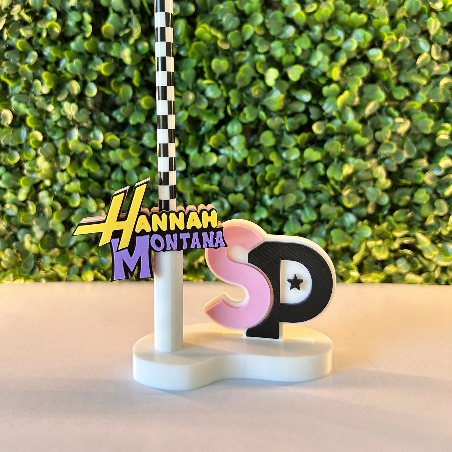 HANNAH MONTANA STRAW TOPPER