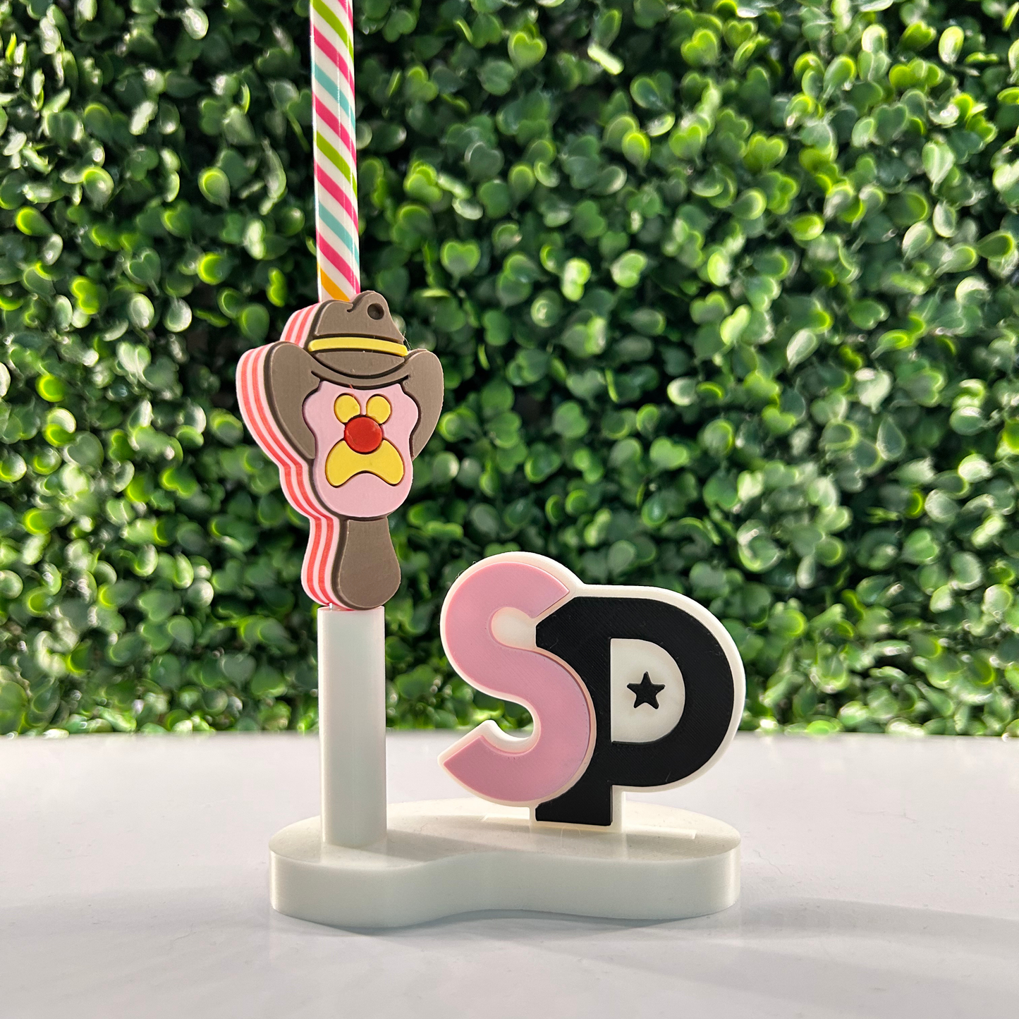 BUBBLE O BILL STRAW TOPPER