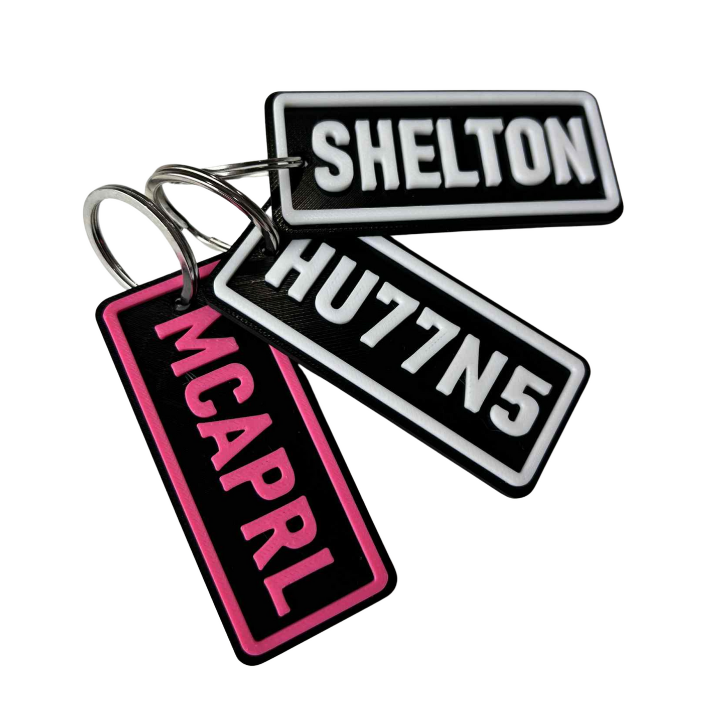 NAME PLATE KEYCHAIN - CUSTOMISABLE