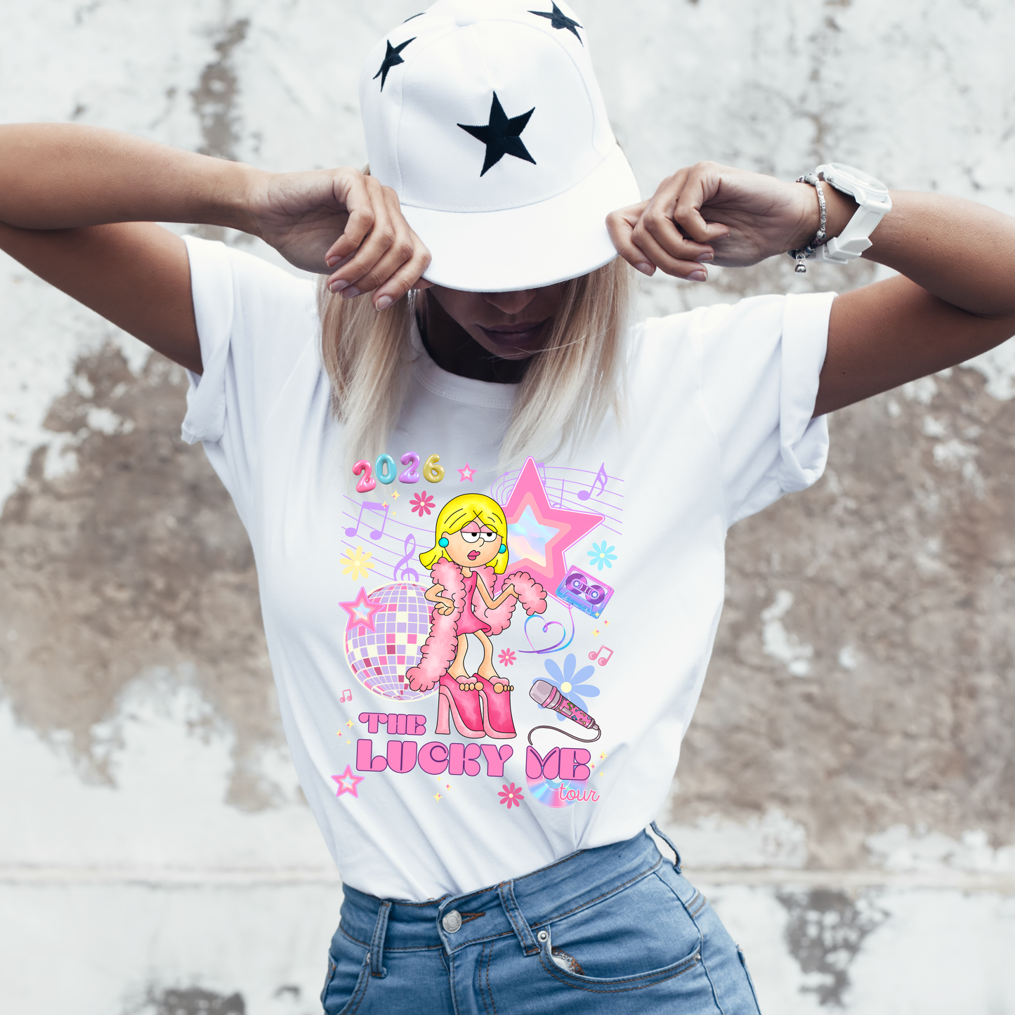 THE LUCKY ME TOUR TEE