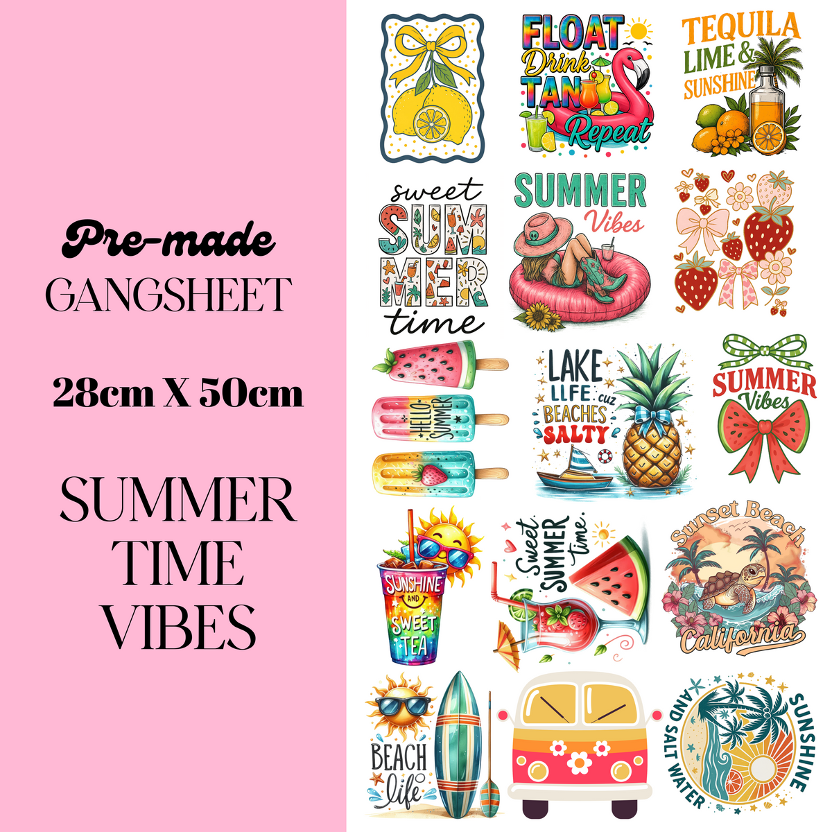 PRE-MADE GANGSHEETS