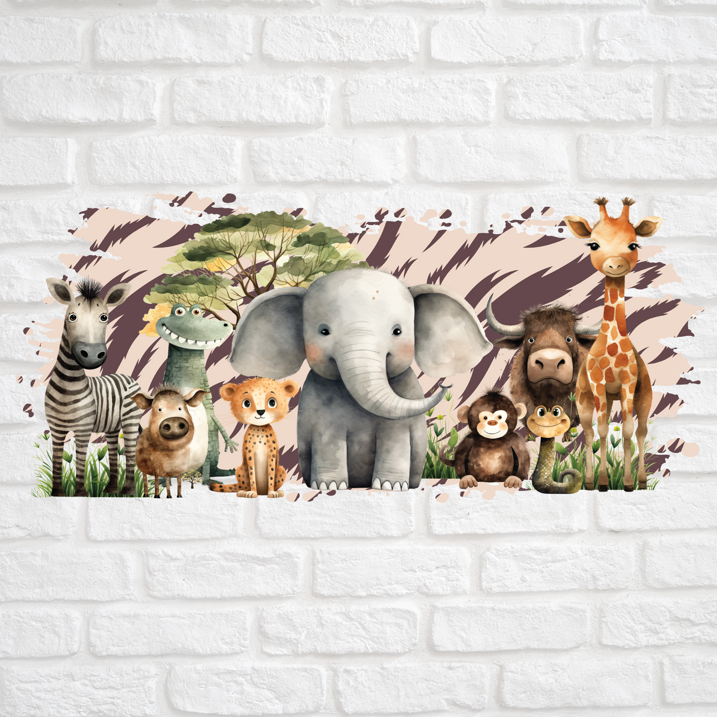 SAFARI FAMILY - 16oz UV DTF WRAP