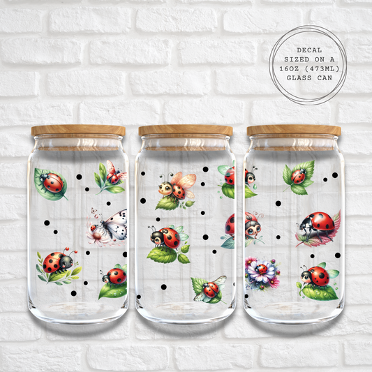 LITTLE LADY BUG - 16oz UV DTF WRAP