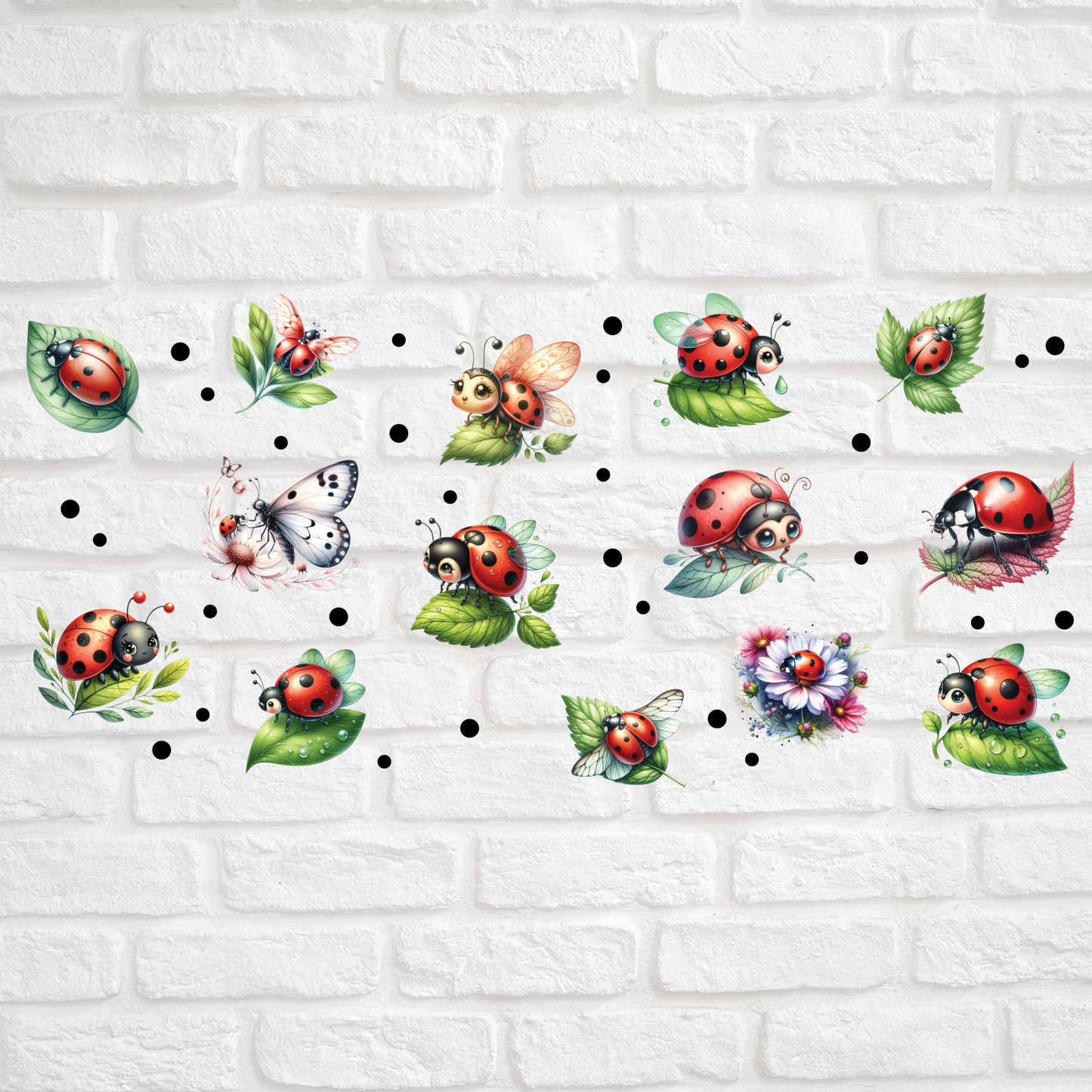 LITTLE LADY BUG - 16oz UV DTF WRAP