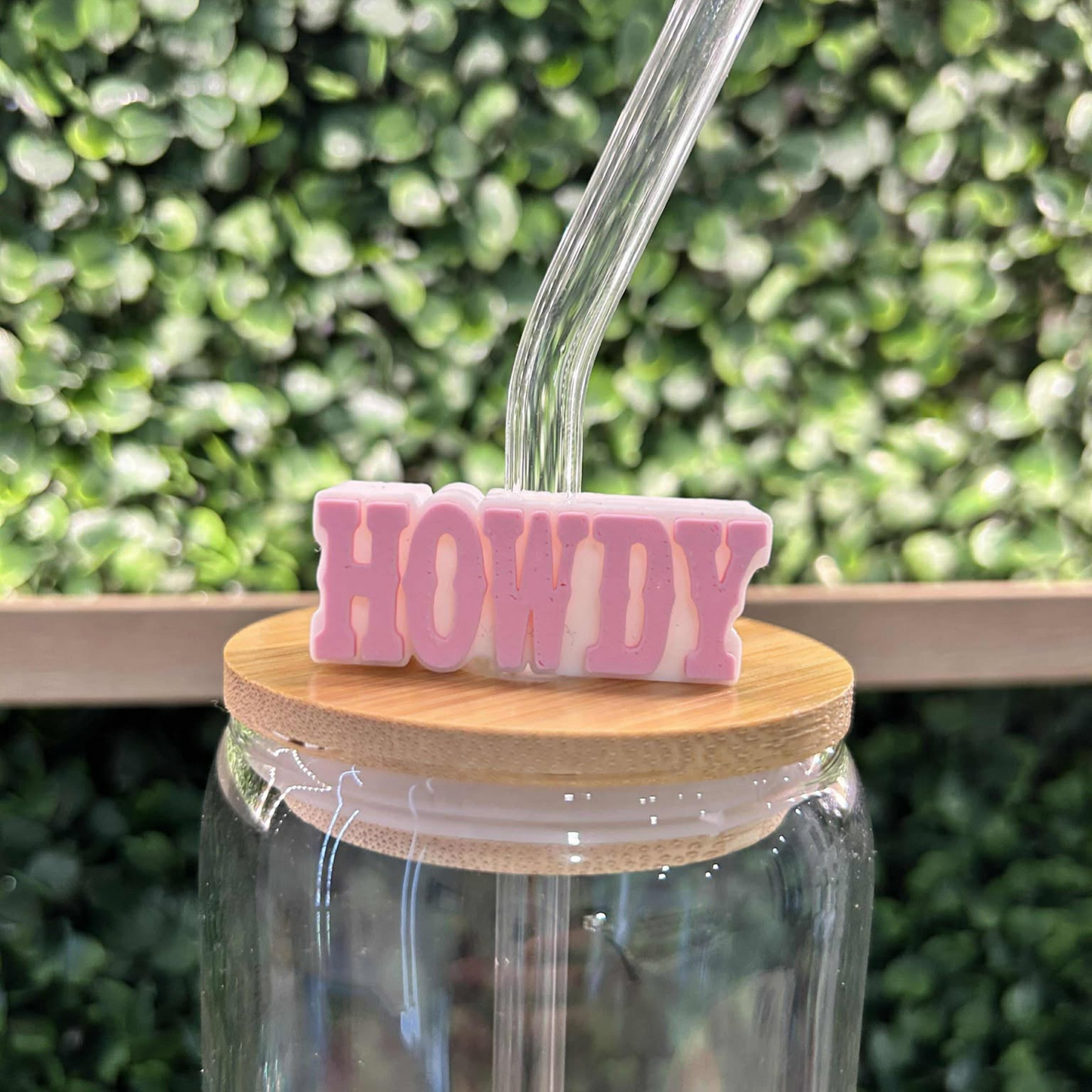 HOWDY STRAW TOPPER