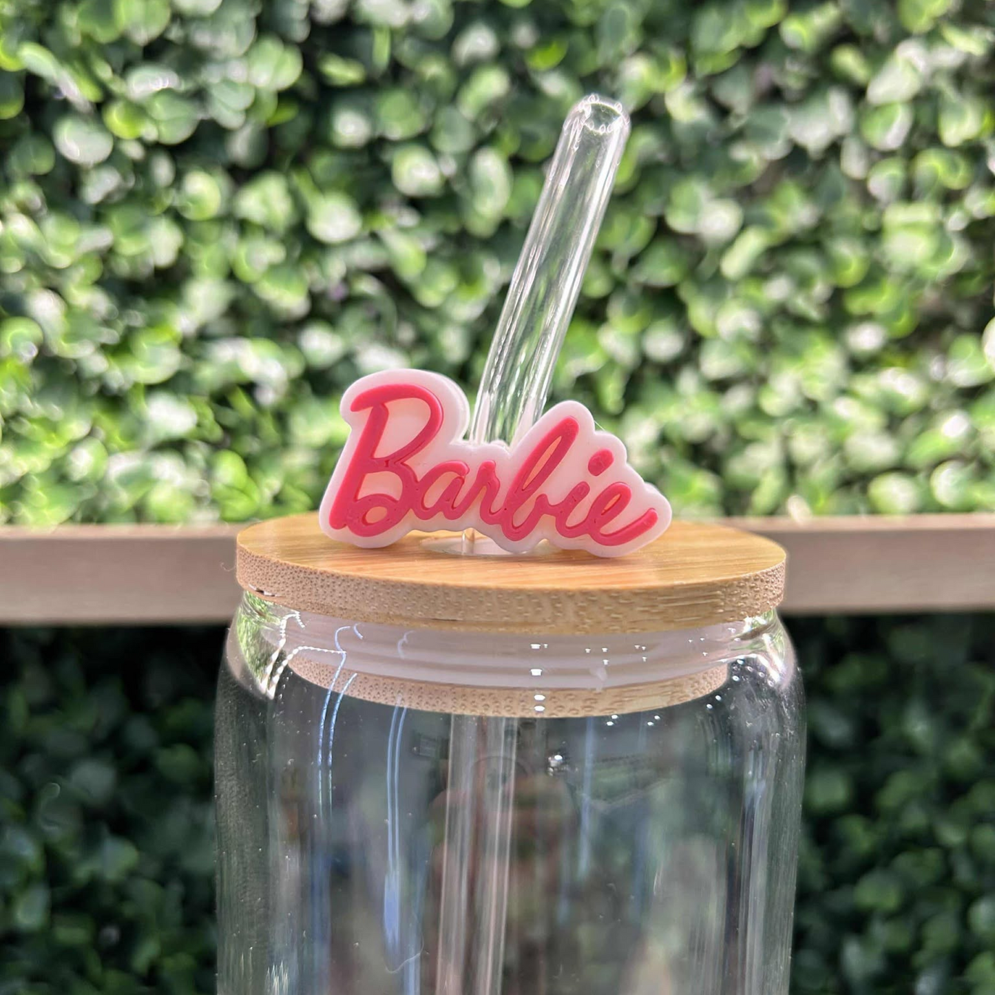 BARBIE STRAW TOPPER