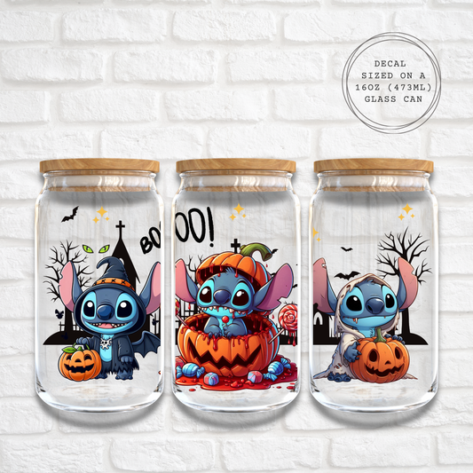 STITCH HALLOWEN - 16oz UV DTF WRAP