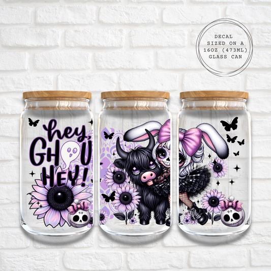 DAY OF THE DEAD HEY GOUL HEY!  -  UV DTF WRAP