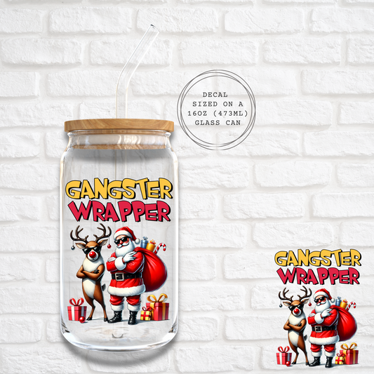 GANSTER WRAPPER -  UV DTF DECAL