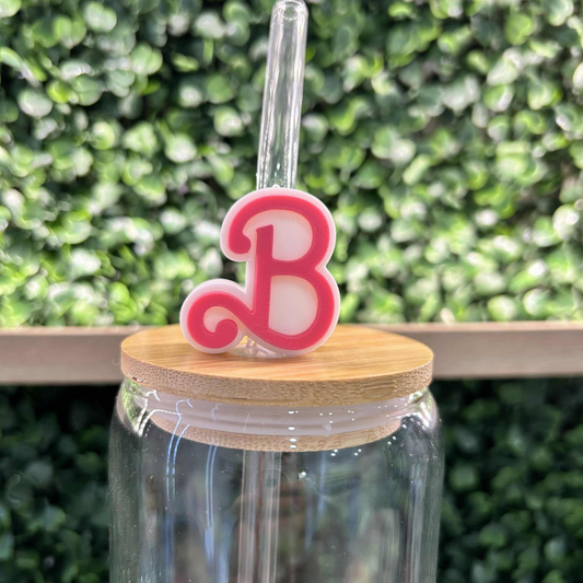 B FOR BARBIE STRAW TOPPER