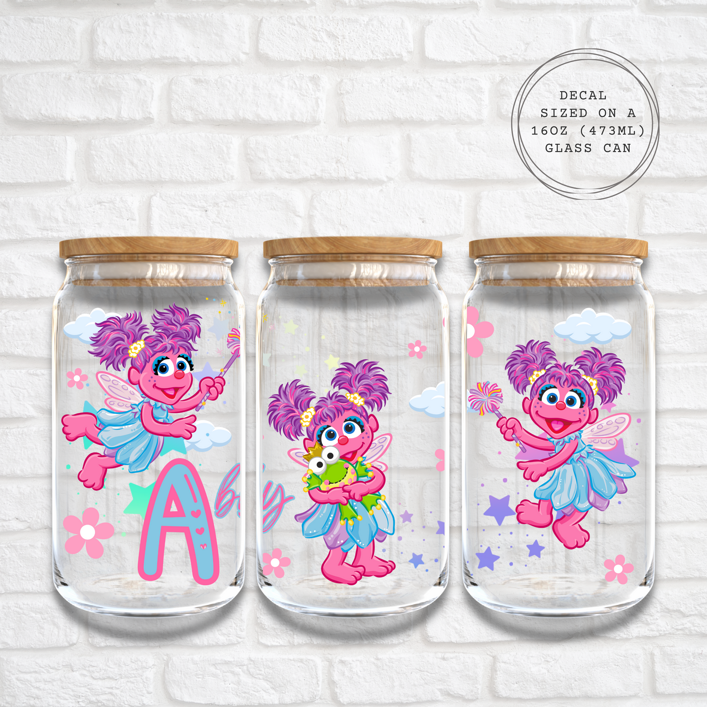 ABBEY CADABBY - 16oz UV DTF WRAP
