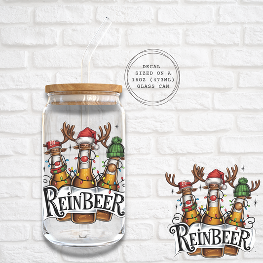 REINBEER -  UV DTF DECAL