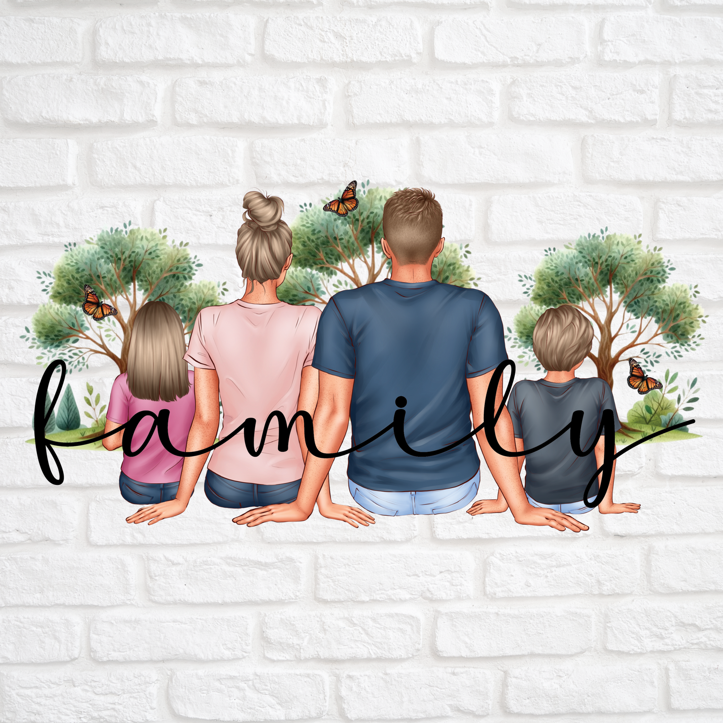 FAMILY  - 16oz UV DTF WRAP