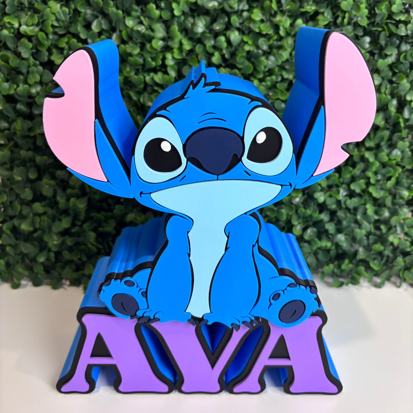 STITCH DESK BUDDY - CUSTOM NAME (made to order)