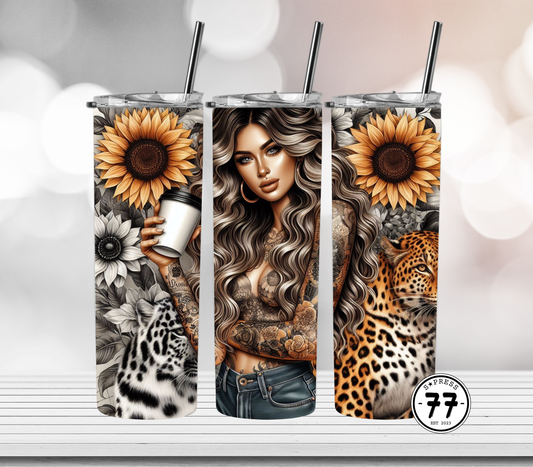 Leopard Sunflowers