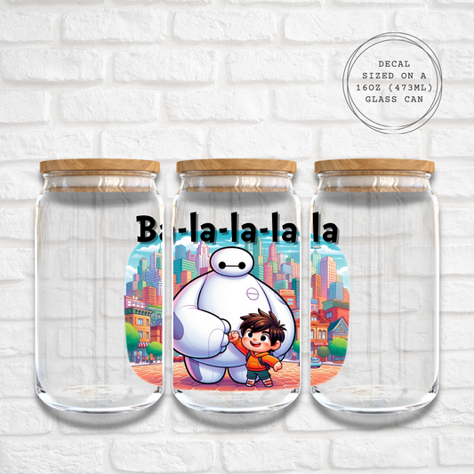 BIG HERO 6 BA-LA-LA-LA-LA - LARGE DECAL