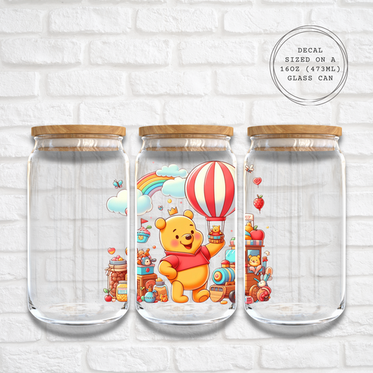 WINNIE THE POOH TOYROOM - LARGE DECAL