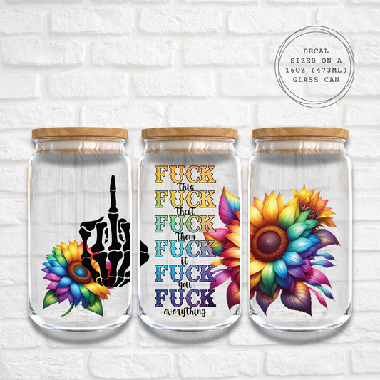 FUCK THIS FUCK THAT - 16oz UV DTF WRAP
