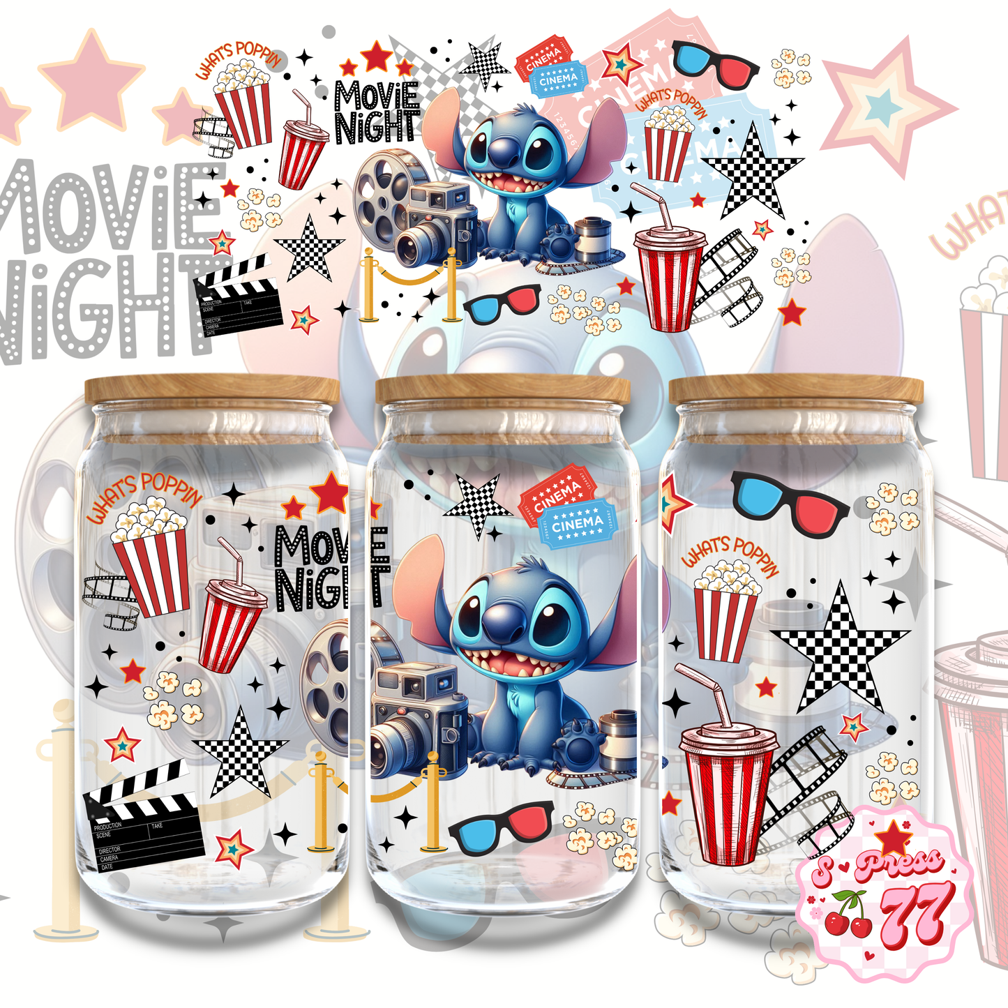 STITCH AT THE MOVIES
