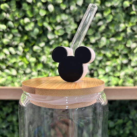 MICKEY EARS STRAW TOPPER