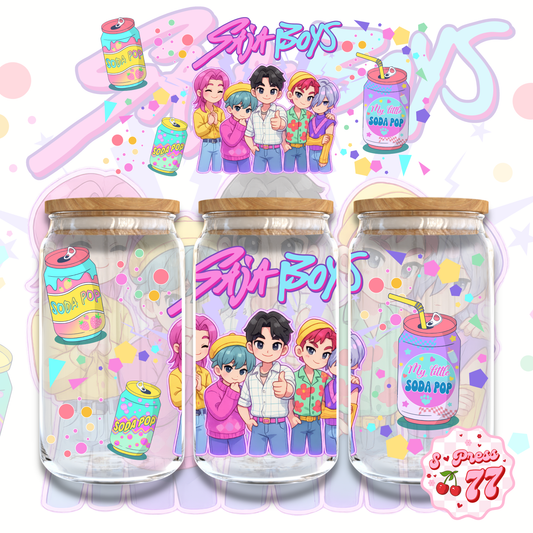 KPOP SAJA BOYS SODA POP 16OZ