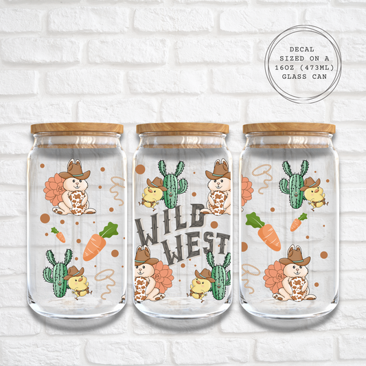 WESTERN EASTER - 16oz UV DTF WRAP