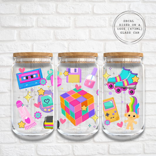 90's ICONS - 16oz UV DTF WRAP