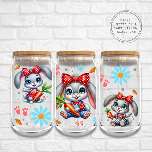 POLKADOT BUNNY - 16oz UV DTF WRAP
