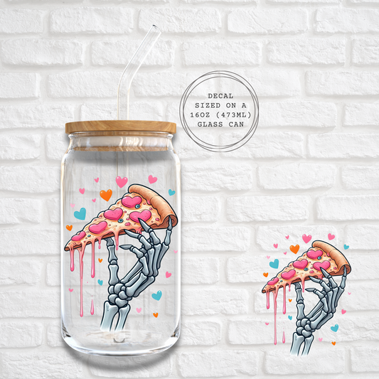 PIZZA LOVE -  UV DTF DECAL