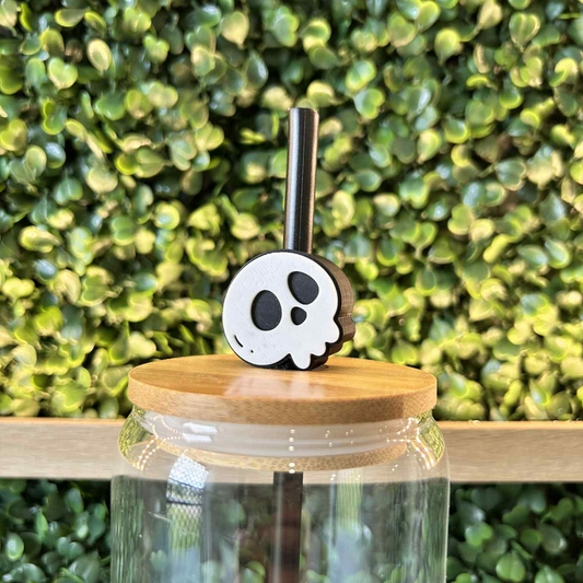 SKULL STRAW TOPPER