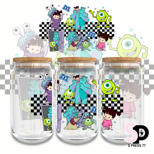 MONSTERS INC LRG DECAL