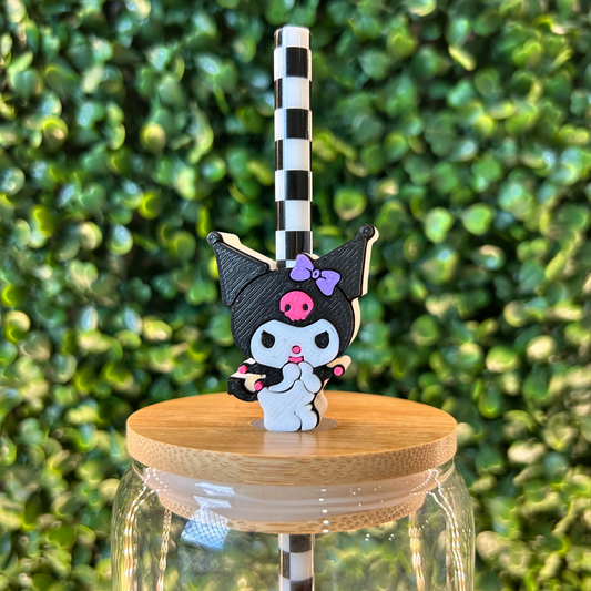 KUROMI STRAW TOPPER