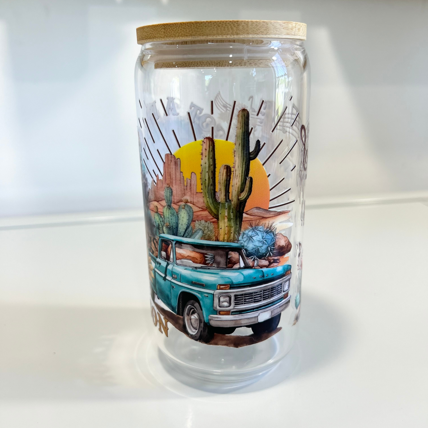 LAINEY WILSON 160z GLASS CAN