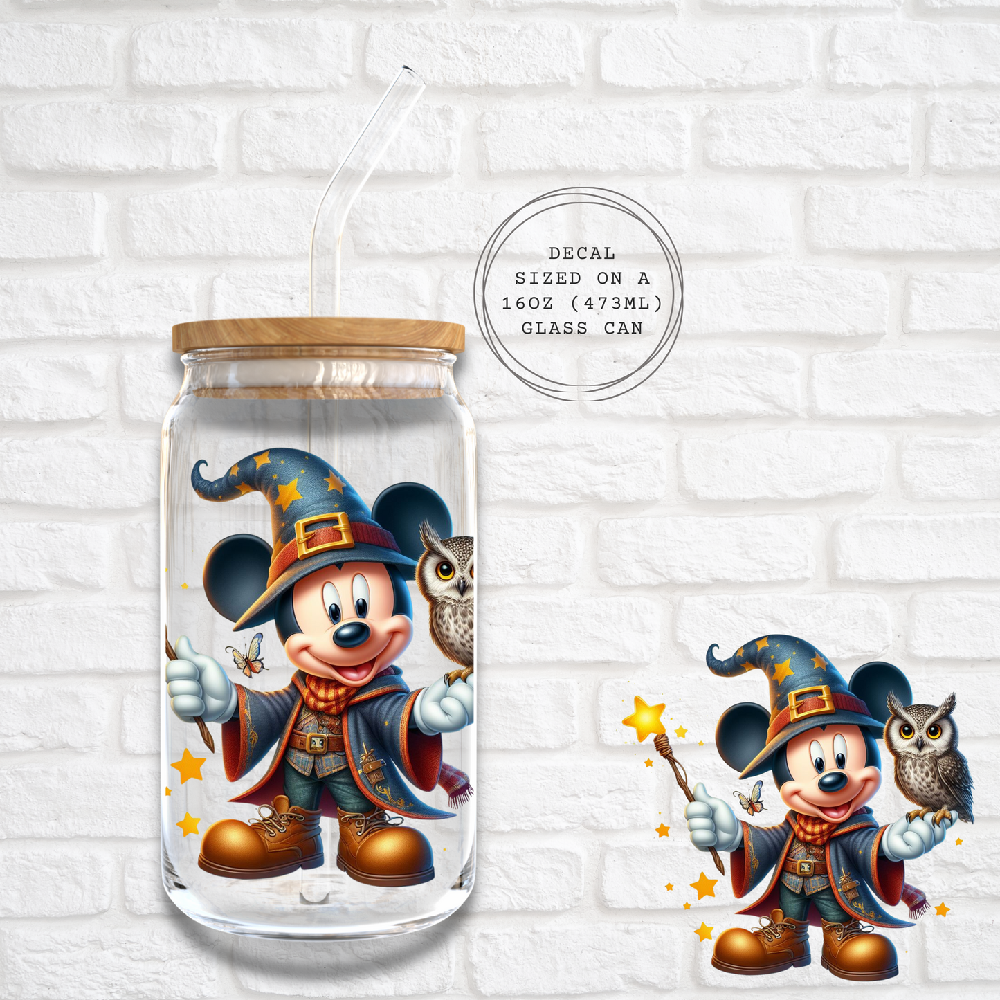 WIZARD MICKEY 1 - DECAL