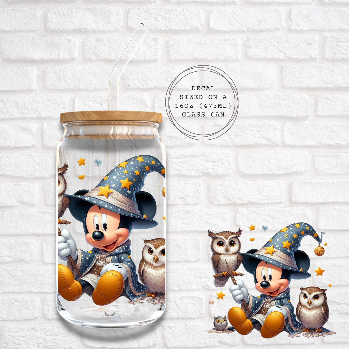 WIZARD MICKEY 2 - DECAL